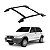 Bagageiro Fiat Uno 1994 a 2017 Preto Parafusado - Imagem 1