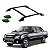 Bagageiro S10 1995 1996 1997 a 2011 Preto Cab Dupla Colado - Imagem 1
