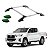 Bagageiro Hilux 2016 2017 2018 2019 2020 Prata Cab D Colado - Imagem 1
