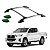 Bagageiro Hilux 16 2017 2018 2019 2020 Cromado Cab D Colado - Imagem 1