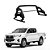 Santo Antônio Hilux 2005 2006 A 2013 2014 2015 ST-R Preto - Imagem 1