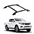 Bagageiro FRONTIER SEL 2008 a 2016 Preto Cabine Dupla - Imagem 1