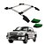 Rack De Teto S10 1996 a 2007 2008 2009 2010 2011 CD Prata - Imagem 1