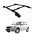 Rack De Teto Celta 2001 2002 2003 2004 2005 a 2020 Preto - Imagem 1