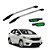 Rack De Teto Honda Fit 2014 2015 2016 2017 2018 a 2020 Prata - Imagem 1
