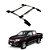 Rack De Teto S10 2012 2013 2014 2015 2016 a 2020 CD Cromado - Imagem 1