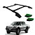 Rack De Teto L200 Sport 2003 2004 2005 2006 2007 CD Preto - Imagem 1