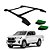 Rack De Teto Hilux 2005 a 2011 2012 2013 2014 2015 Preto CD - Imagem 1