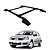 Rack De Teto Clio 2000 a 2009 2010 2011 2012 2013 2014 Preto - Imagem 1