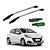 Rack Teto Peugeot 208 2013 2014 2015 2016 2017 a 2020 Prata - Imagem 1