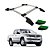 Rack De Teto Amarok 2010 2011 2012 2013 2014 a 2020 CD Prata - Imagem 1