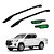Rack De Teto Hilux 2016 2017 2018 2019 2020 Preto Colado - Imagem 1