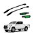 Rack De Teto Hilux 2016 2017 2018 2019 2020 Grafite Colado - Imagem 1