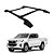Rack De Teto Hilux 2005 a 2012 2013 2014 2015 C. Dupla Preto - Imagem 1