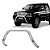 Quebra Mato L200 Sport 2003 A 2008 Outdoor 2007 A 2011 Cromo - Imagem 1