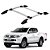 Bagageiro L200 Triton 2008 A 2013 2014 2015 2016 2017 Prata - Imagem 1