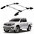 Bagageiro Amarok 2010 A 2014 2015 2016 2017 Prata - Imagem 1