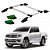 Bagageiro Amarok 2010 A 2014 2015 2016 2017 Prata Colado - Imagem 1