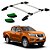 Bagageiro Nissan Sel 2008 A 2014 2015 2016 2017 Prata Colado - Imagem 1