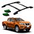 Bagageiro Nissan Sel 2008 2009 2010 2011 A 2017 Preto Colado - Imagem 1