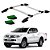Bagageiro L200 Triton 2008 A 2015 2016 2017 Prata Colado - Imagem 1