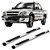 Estribo S10 1996 A 2008 2009 2010 2011 Cromado Cab Dupla - Imagem 1