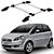 Bagageiro Fiat Idea 2005 A 2013 2014 2015 2016 Alumínio - Imagem 1