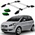 Bagageiro Fiat Idea 2005 2006 2007 A 2016 Alumínio Colado - Imagem 1