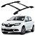 Bagageiro Sandero 2007 2008 2009 2010 2011 A 2020 Preto - Imagem 1