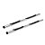 Estribo L200 Gl Gls 1998 1999 2000 A 2008 Cab Dupla Cromado - Imagem 2