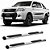 Estribo Hilux 2006 A 2013 2014 2015 Cabine Dupla Cromado - Imagem 1