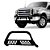 Quebra Mato F250 1998 A 2008 2009 2010 2011 2012 Chapa Preto - Imagem 1