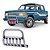 Quebra Mato D20 1985 1986 1987 A 1996 Cab Simples Cromado - Imagem 1
