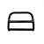 Quebra Mato F250 1998 A 2007 2008 2009 2010 2011 2012 Preto - Imagem 2