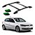 Bagageiro Gol G5 G6 Preto Colado - Imagem 1
