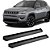Estribo Jeep Compass 2016 2017 2018 2019 2020 Preto - Imagem 1
