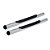 Estribo S10 1995 1996 A 2008 2009 2010 2011 Ca Simples Cromo - Imagem 2