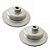Flange Dianteira Ford/Man/Mb/Vw - Kit 2 Unidades - Imagem 1