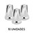 Capa De Porca Stilo 30mm Cromada 10 Unidades - Imagem 1