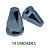 Capa De Porca Diamante 33mm Cromada 10 Unidades - Imagem 1