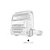Terminal para-choque LD FH 12 FH 13 2005 a 2015 - Imagem 3