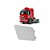 Tampa retangular do para-choque LD Stralis 2008 em diante - Imagem 1