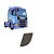 Acabamento do farolete LE Scania NTG 2019 2020 2021 Cromado - Imagem 1