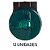 Lanterna Lateral Carreta Randon Bivolt Verde Led - 12 un - Imagem 2