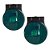 Lanterna Lateral Carreta Randon Bivolt Verde Led - 2 un - Imagem 2