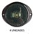 Lanterna Frontal Carreta 65 mm Led Bivolt Fumê - 4 un. - Imagem 2