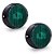 Lanterna Peito da Carreta Randon Bivolt Verde Led - 2 un. - Imagem 1