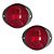 Lanterna Peito da Carreta Randon Bivolt Vermelha Led - 2 un. - Imagem 2