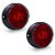 Lanterna Peito da Carreta Randon Bivolt Vermelha Led - 2 un. - Imagem 1