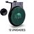 Lanterna Lateral Carreta Randon Bivolt Verde Led - 12 un - Imagem 1